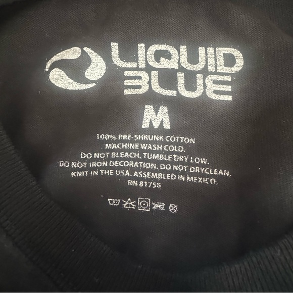 GRATEFUL DEAD Liquid Blue Great American Music Hall San Francisco Graphic Tee M - Picture 3 of 10